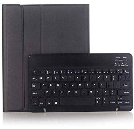 Funda protectora para teclado de tableta de espuma de poliuretano compatible con Huawei Mediapad M5 Lite 10 de 10.1 pulgadas (BAH2-W09 BAH2-L09 BAH2-W19) (Color: Negro)