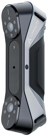 Creality CR-Scan Raptor 3D Scanner, Handscanner für 3D Drucker mit Mehrzeilen Blue & NIR Technologie, 0,02mm Genauigkeit, Anti-Schütteln-Tracking, unterstützt Objekte von 5-2000mm für Windows Mac