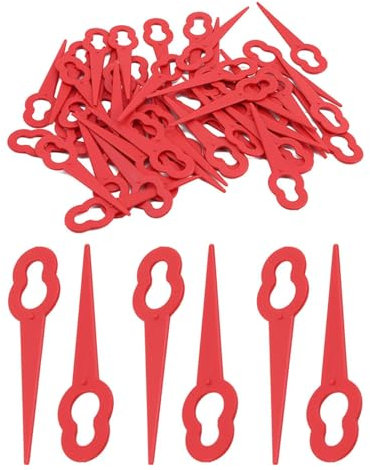 KGDUYC 50 pcs Pièces de Remplacement pour Tondeuses à Gazon, en Plastique, Accessoires pour Coupe-Herbe, Ensemble de Remplacement
