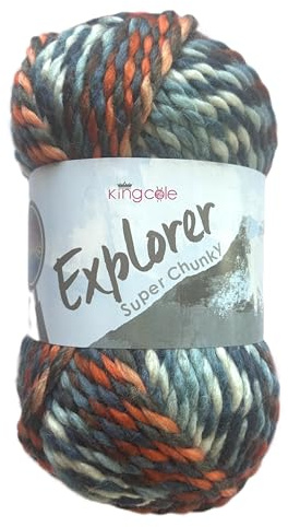 King Cole Explorer Super Chunky 100g (4313 Tubman)