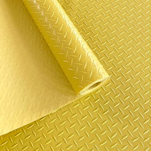 Tappetino per garage 1,5 mm di spessore in PVC, per garage, pavimenti, rotolo, antiscivolo, per sotto auto, camper, rimorchi, officina, carrello da golf