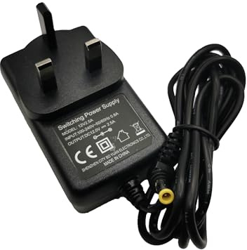 12V 2.5A Power Supply Adapter compatible for HUMAX FVP-4000T & FVP-5000T freeview play recorder