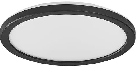 Osram SMART+ Orbis LED Panelleuchte 235mm Schwarz RGB+TW | SMART+ ORBIS Ultra Slim Backlight, Indoor Wall Lighting, Schwarz, 235 mm dia, 30000 h, 1-Pack