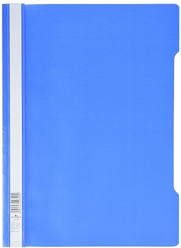 Durable Sichthefter A4 Standard, PP, 227 x 310 mm, hellblau, 50er Packung, 257306