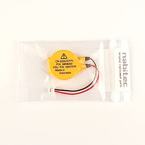 nabitec CMOS-Batterie für Lenovo ThinkPad W500, W510, W520, W530, W540, W541, W550s (BIOS-, RTC-, Backup Battery)