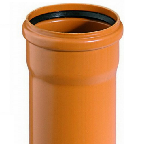 Taiso Kanalrohr KG Rohr DN 200 Baulänge 1000mm