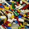 Lego® Steine bunt gemischt - 200 Stück - Bausteine, Sondersteine, Fliesen, Platten - Bausteine für kreatives Bauen, Geschenk für Mädchen und Jungen ab 3 Jahren