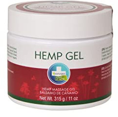 HEMP GEL | Gel natural de masaje con Aceite Cáñamo para músculos y articulaciones - Formato AHORRO 330 ml | Masaje espalda, lumbares, músculos, codos, rodillas, cervicales | ANNABIS