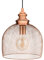 EGLO Pendelleuchte Straiton, Esstisch Hängelampe Industrial, Vintage, Hängeleuchte aus Stahl in Kupfer, Esszimmerlampe, Wohnzimmerlampe hängend mit E27 Fassung
