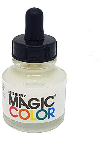 Bouteille d'encre Couleur Magique, Blanc Lunaire/Opaque, 28 ML