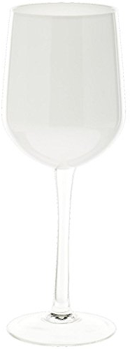 Weinglas Weinkelch Römer Glas Black & White Weiss 360 ml H 23 cm Moderner Zeitloser Style