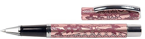 ONLINE Rollerball Vision Special Edition Butterfly Dreams Rosegold, Rollerballmine, Schreibfarbe Blau, Strichstärke 0,7mm, in edlem Geschenketui