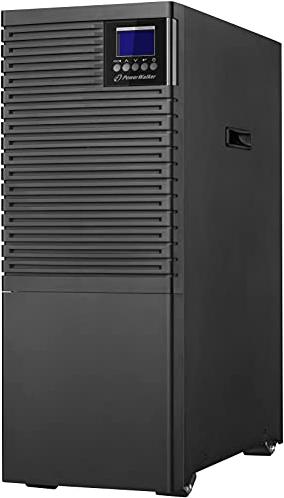 PowerWalker VFI 6000 RGB PF1 double-conversion (Online) 6000 VA 1sortie (S) AC schwarz Netzteil Energie nicht unterbrechbar – Stromversorgung Energie nicht abschaltbarer (6000 VA, 6000 W, 160 V, 276 V, 208 V, 240 V)