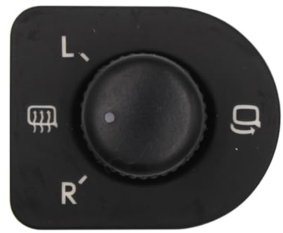 HZTWFC Stellen Sie den Knopf-Seitenspiegelschalter ein OEM # 1J1 959 565E 1J1959565E für VW New Beetle Jetta Passat B2 B3 Golf 4