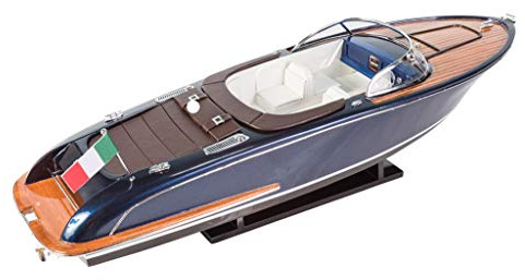 Seacraft Gallery Riva Iseo Modellboot 68,6 cm – komplett montiertes Spielzeug-Speedboot Modell – Holzboot Modell-Dekor