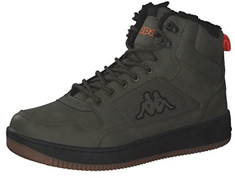 Kappa Herren Sneaker Schuhe High Top gefüttert Stylecode 243046FUR 3111 grün, Schuhgröße:42 EU