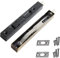 Srup 2 Pcs Pestillo de Perno Oculto, Deslizante Oculta Cerradura, Cierre Deslizante de Acero Inoxidable 304, 6 Pulgadas Cerradura de Seguridad Oculta, con Placa y Tornillos, Acero Inoxidable