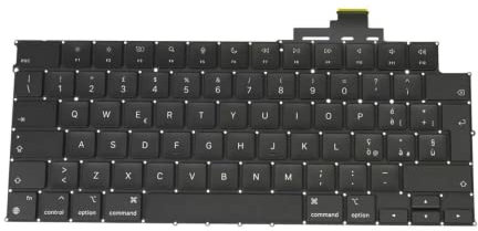 ICTION SP España - Teclado de repuesto para MacBook Air de 13.6 pulgadas, Retina M2 A2681, teclado 2022 (Negro)