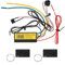 Shkalacar Système de sécurité Anti-vol de Moto de véhicule de vélo de système d'alarme à télécommande 12V,Antidémarrage du Moteur, système d'alarme Anti-détournement Portable pour véhicule