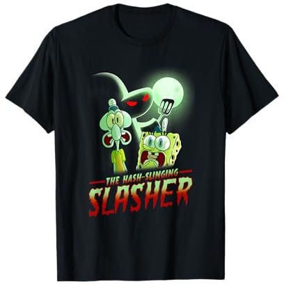SpongeBob SquarePants The Hash Slinging Slasher Spooky T-Shirt