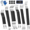 Hochferr Metallo 24 Pezzi Kit Smontaggio Pannelli Auto Attrezzi Auto Strumento di Rimozione Installazione Strumenti per Smontare Pannello Interno Auto Radio (Part 2)