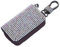 Whakano Glänzende Schlüsseltasche mit Strasssteinen für Damen und Herren,Bling Auto-Schlüssel Herren Damen Schlüsseletui,Mini Münztasche,Schlüsselmäppchen mit Haken Tragbares,Bunt