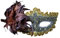 Venezianische Maskerade Maske, Metall Maskerade Maske Sexy Venezianische Faschingsmasken Masked Singer Plüschtier Handgefertigte Venezianische Maske Augenmaske Ballmaske Karneval Damen Und Herren M