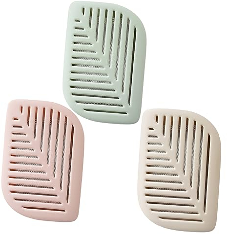 ABOOFAN Refrigerator Deodoriser 3pcs Air Purifying Case Charcoal Box for Fridge Freezer Color