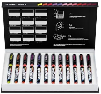 KARIN Realbrush PIGMENT Passion Colors – eine Kollektion mit 12 Pinsel in einem exklusiven und schützenden Etui.