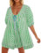 Jumpsuits für Damen, elegant, lässig, mit Shorts, Kleid, Romper, Doop, Sommer, trendig, 2024, Damen-Outfits Spaghetti Top (Green, XL)