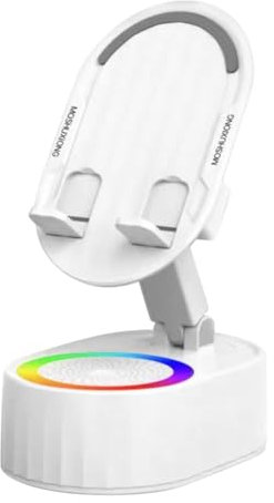 LYEAA Enceinte Bluetooth avec support rotatif pour téléphone et chargeur pour café et hôtel