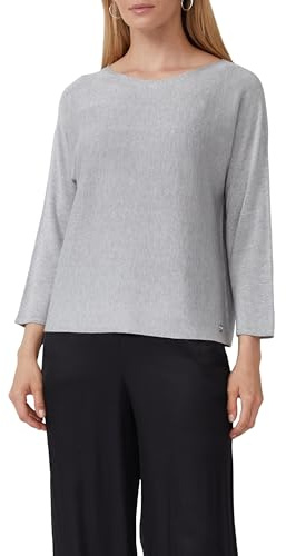 s.Oliver Strickpullover mit Glitzergarn und 3/4-Fledermausärmeln