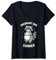 Femme Annonce de grossesse de la plage d'été enceinte enceinte T-Shirt avec Col en V