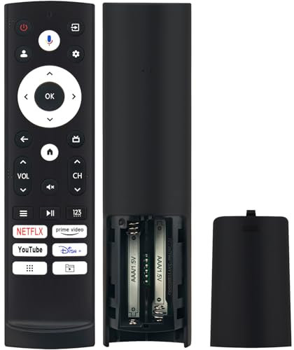 New Replacement Voice Remote Control fit for Hisense QD7 Series QLED 4K UHD Smart TV 65QD7N 75QD7N 85QD7N