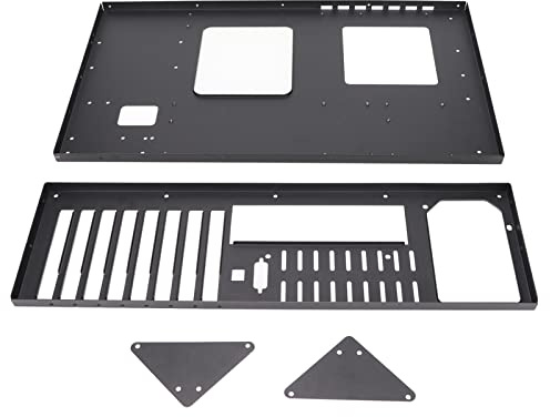 Dioche Alamengda Open-Chassis-Mining-Gehäuse für Motherboards | Langlebiges SECC-Design | Hervorragende Wärmeableitung | Passend für ATX-, M-ATX- und ITX-Motherboards Bis zu 305 X 245 Mm