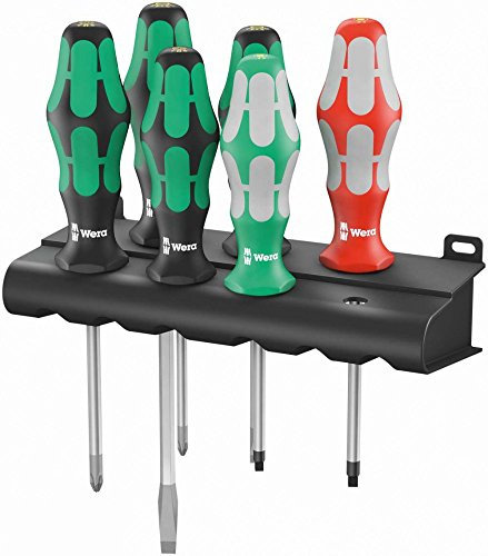 Wera Kraftform Plus 6 Piece Screwdriver Set w/Slip Stop