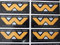 STICKERZZZ!!! Weyland-Yutani Corporation Alien 3 – Set mit 6 PVC-Digitaldruck-Aufklebern, laminiert und UV-geschützt
