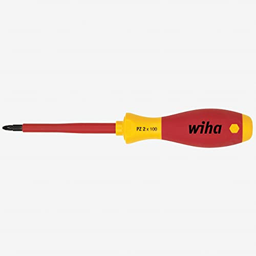 Wiha 32402#2 x 100mm Insulated Pozidriv Screwdriver