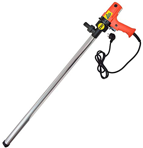 AMUR Diesel Fasspumpe Biodiesel DIESELPUMPE HEIZÖLPUMPE DIESELPUMPE SELBSTSAUGEND / 1 STK. Tülle und Schelle, ABSAUGPUMPE UMFÜLLPUMPE ELEKTRISCH FASSPUMPE für Diesel und HEIZÖ (230V)