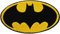 Monoquick Kids and Hits aufbügelbar Batman Logo farbig 1 St gelb schwarz