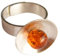 Ring Bernstein Silber 925 NEU UNIKAT