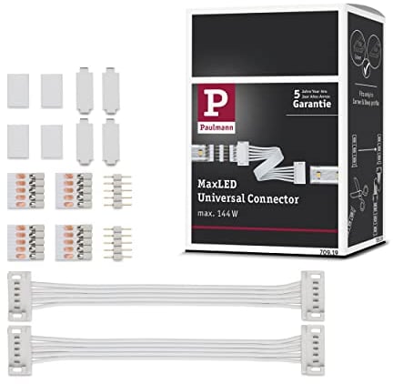 Paulmann Verbinder-Set 144W (max) Kabellänge: 10cm 24V Kunststoff (L x B x H) 100 x 19 x 7mm 70919