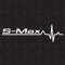 S-Max Herzschlag - Sticker, Weiß, Vinyl, Personalisiert, Herz, Metall, Outdoor, Liebesherz