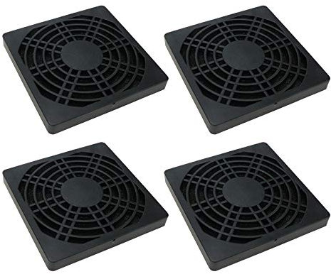 Tsnamay 3.15inch/80mm Fan Dust Filter PC Cooler Fan Filter Dustproof Cover Computer Case Mesh 4PCS