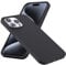 WFTE Case Compatible with iPhone 15 Pro Case Soft TPU Ultra-Slim Stylish Protective Cover for iPhone 15 Pro Phone Case[Drop Protection, Non-slip] - Matte Black