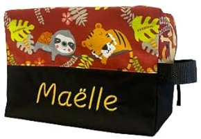Trousse de toilette personnalisée JUNGLE