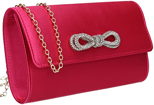 SwankySwans Daphne, Pochette Femme, Fuchsia, Taille Unique