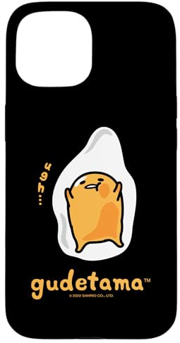 Gudetama-Charakter vorne und hinten Hülle für iPhone 15