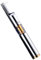 CaLeQi Porte-Cigarettes Dragon Filtre à tabac réutilisable avec multi-filtrage pour Cigarettes Standard Ø8mm, Cigarettes Slim Ø6mm et Ø5mm (Argent)