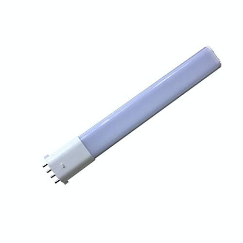 DIKAMAN LED-Maislicht 2 STÜCKE LED 8W Horizontale Lampe G23 / 2G7 Ansteckrohr 35 2835 Konstantstrombreitendruck für gewerbliche Industrie-Hochregalleuchte(Warm light)